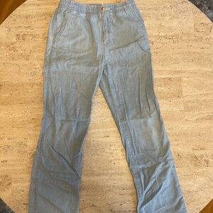 Polo by Ralph Lauren Kid’s Light Blue Linen Pants